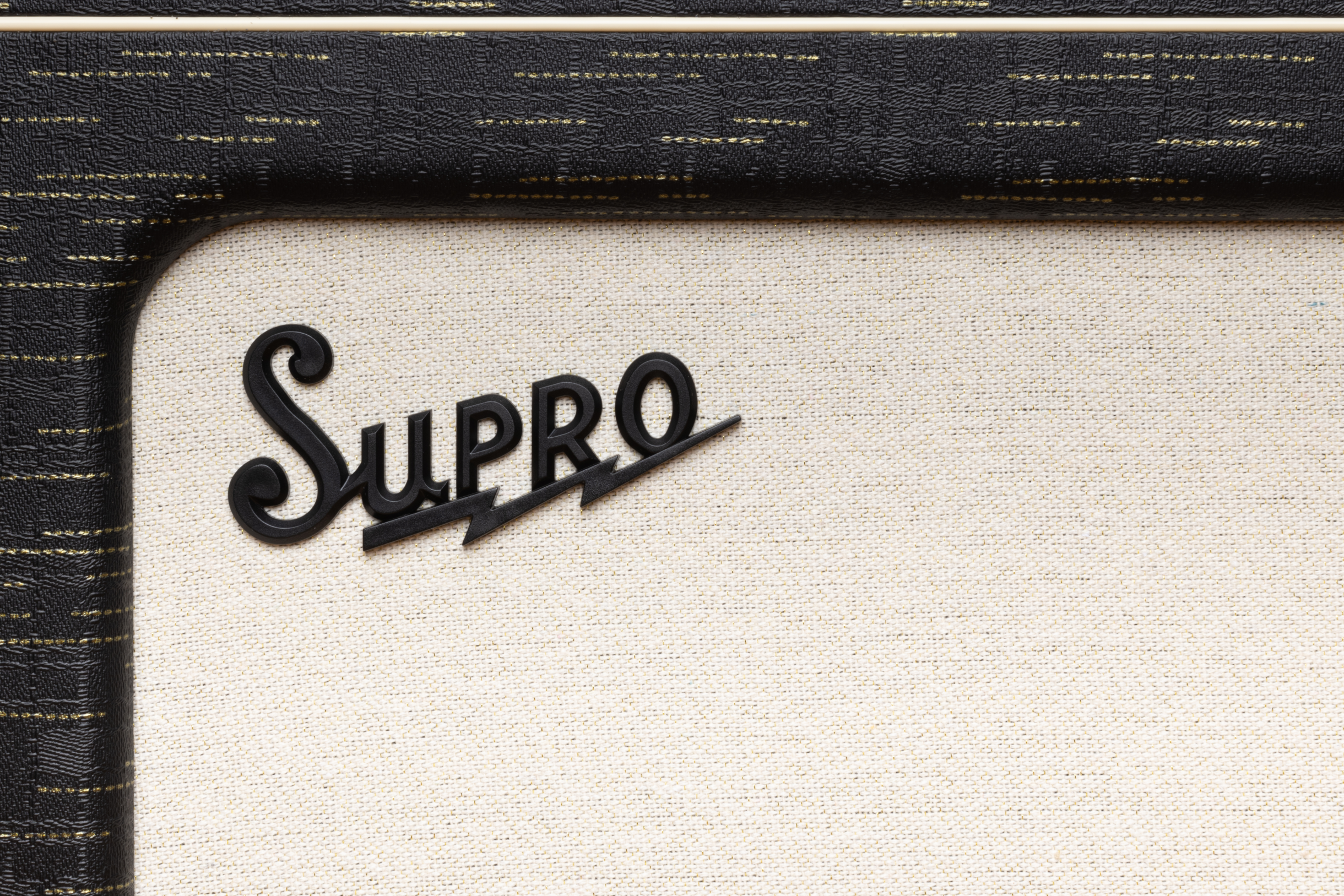Supro Ambassador Custom Black Gold Scandia 2x10 50w - Ampli Guitare Électrique Combo - Variation 5