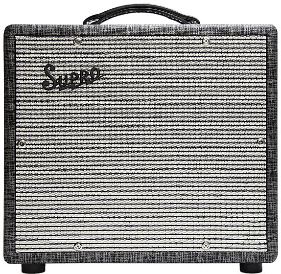 Supro 1610rt Comet 6-14w 1x10 Black Rhino Hide - Ampli Guitare Électrique Combo - Main picture