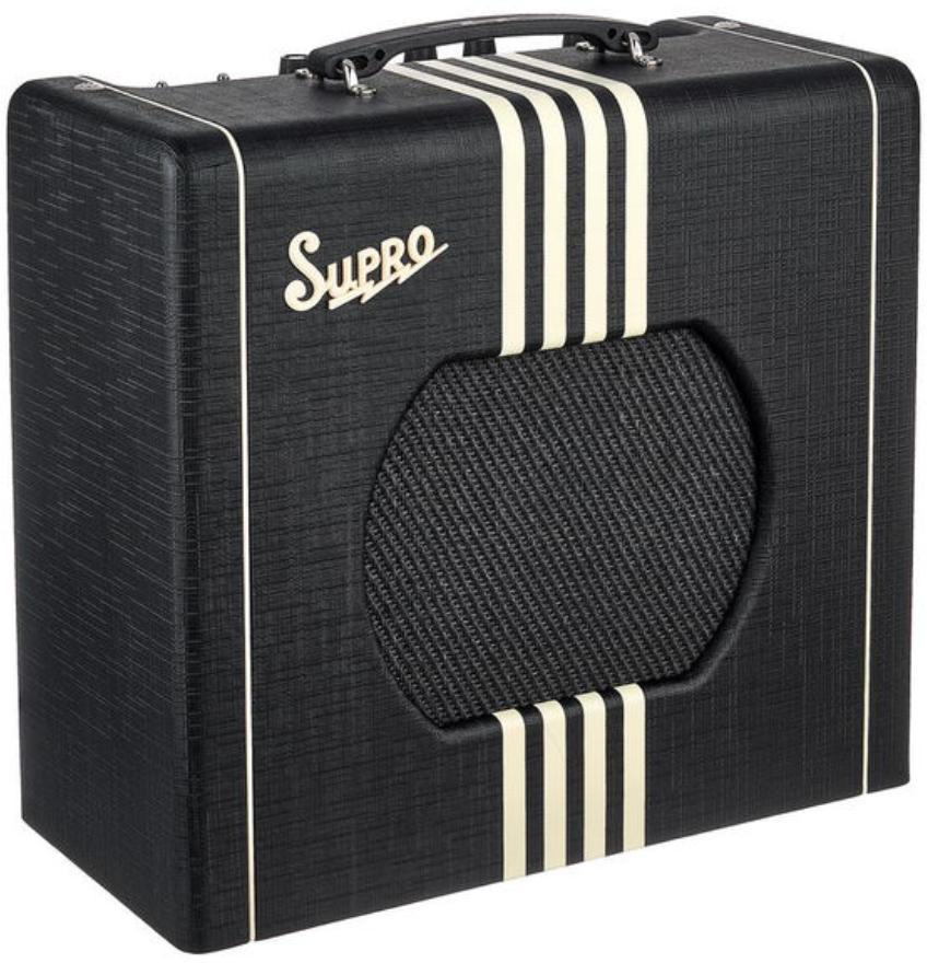 Combo ampli guitare électrique Supro Delta King 10 - Black/Cream