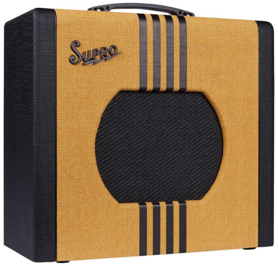 Combo ampli guitare électrique Supro Delta King 10 - Tweed/Black