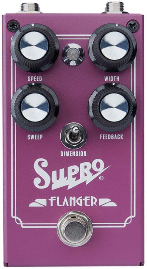 Pédale chorus / flanger / phaser / tremolo Supro Flanger