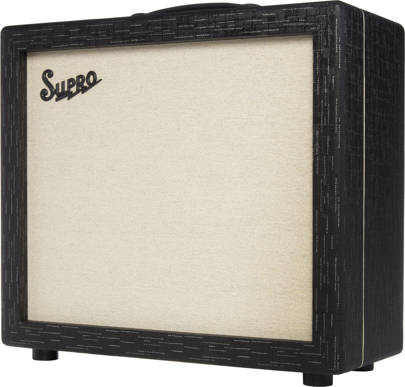 Supro Royale 1x12 Guitar Cab 1732 1x12 75w 8-ohms Black Scandia - Baffle Ampli Guitare Électrique - Main picture