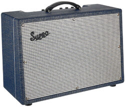 Ampli guitare électrique combo Supro Keeley Custom 12 - Blue Rhino Hide