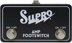 Footswitch ampli Supro SF2 Dual Amp Footswitch