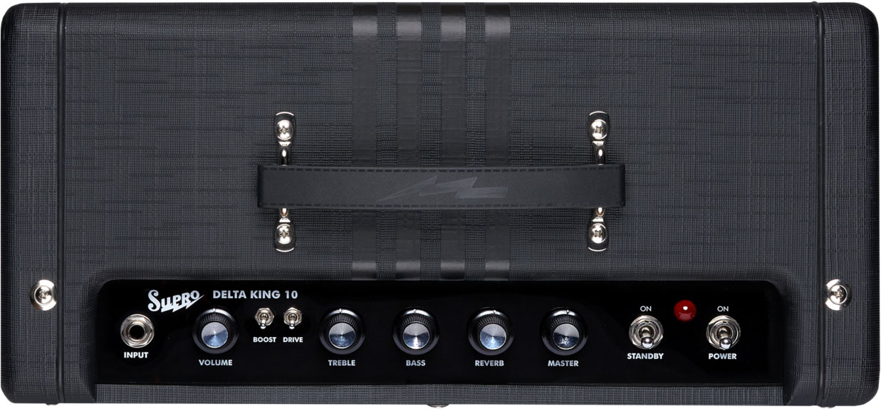 Supro Delta King 10 Combo 5w 1x10 Black/black - Ampli Guitare Électrique Combo - Variation 3