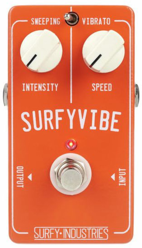 Surfy Industries Surfyvibe Vibrato - PÉdale Chorus / Flanger / Phaser / Tremolo - Main picture