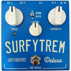 Pédale chorus / flanger / phaser / tremolo Surfy industries SURFYTREM DELUXE DBL TREMOLO