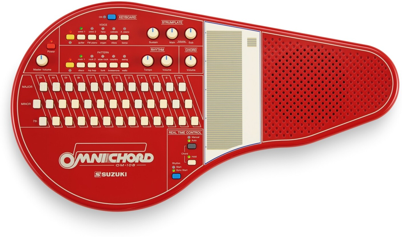 Suzuki Omnichord Om-108 Red - SynthÉtiseur - Main picture