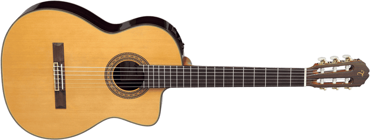 Takamine Ec132sc Jap 4/4 Cw Cedre Palissandre Rw - Natural - Guitare Classique Format 4/4 - Main picture