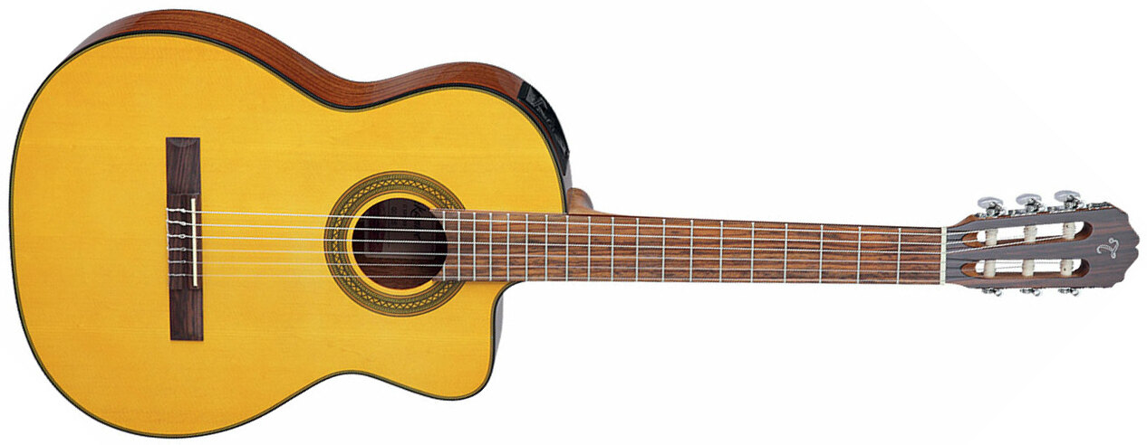 Takamine Gc1ce Nat G-classical Cw Epicea Acajou Rw Tpe - Natural Gloss - Guitare Classique Format 4/4 - Main picture