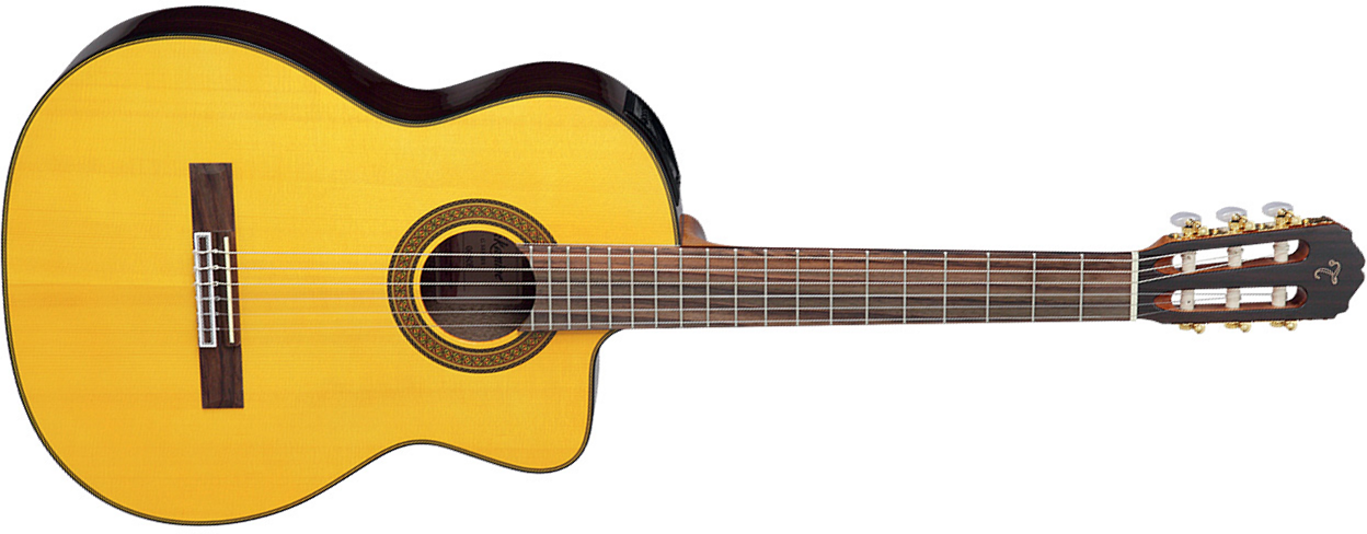 Takamine Gc5ce-nat G-classical Cw Epicea Palissandre Tp4t - Naturel - Guitare Acoustique - Main picture