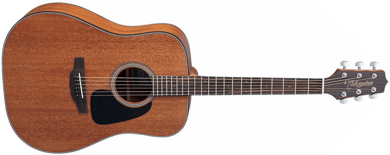 Takamine Gd11m Ns Dreadnought Tout Acajou Rw - Natural Mahogany Satin - Guitare Acoustique - Main picture