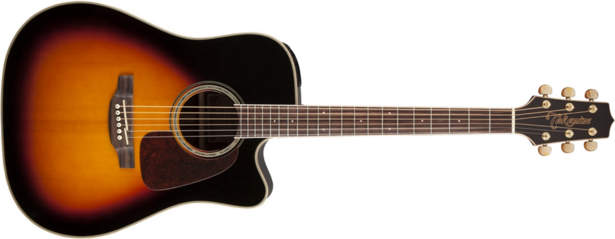 Takamine Gd71ce - Brown Sunburst - Guitare Electro Acoustique - Main picture