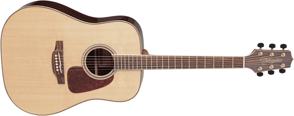 Takamine Gd93-nat Dreadnought Epicea Palissandre - Natural Gloss - Guitare Acoustique - Main picture