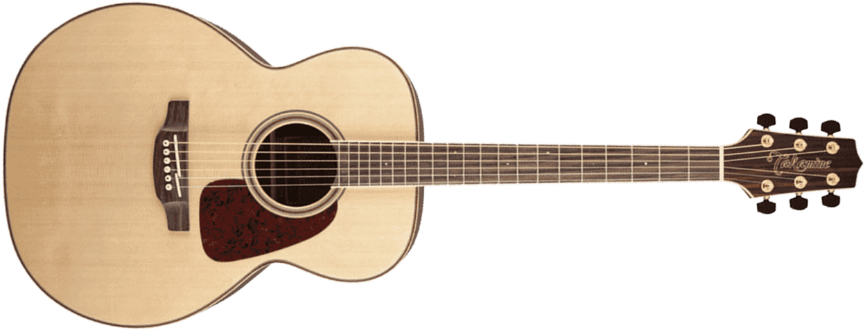 Takamine Gn93-nat Nex Mini-jumbo Epicea Palissandre - Natural Gloss - Guitare Acoustique - Main picture