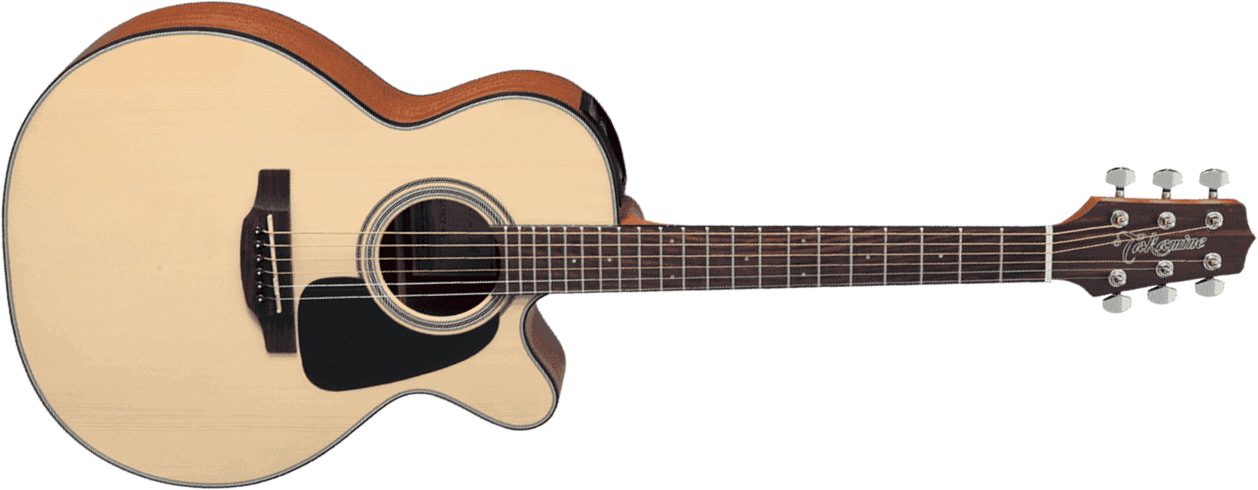 Takamine Gx18ce-ns Nex 3/4 Cw Epicea Acajou - Natural - Guitare Electro Acoustique - Main picture