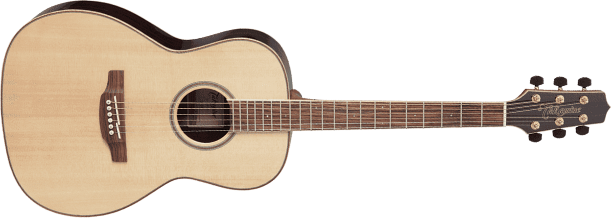 Takamine Gy93 New Yorker Parlor Epicea Palissandre - Natural - Guitare Acoustique - Main picture