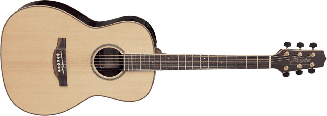 Takamine Gy93e New Yorker Parlor Epicea Palissandre - Natural Gloss - Guitare Electro Acoustique - Main picture