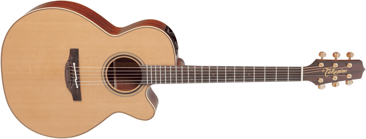 Takamine P3nc Pro Japan Nex Mini Jumbo Cw - Natural Gloss Top - Guitare Electro Acoustique - Main picture