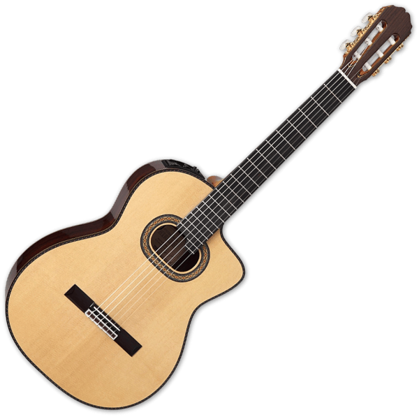 Takamine DH90 Hirade Japan - natural Classical guitar 4/4 size