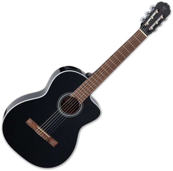 Takamine GC2 Nylon - black Classical guitar 4/4 size