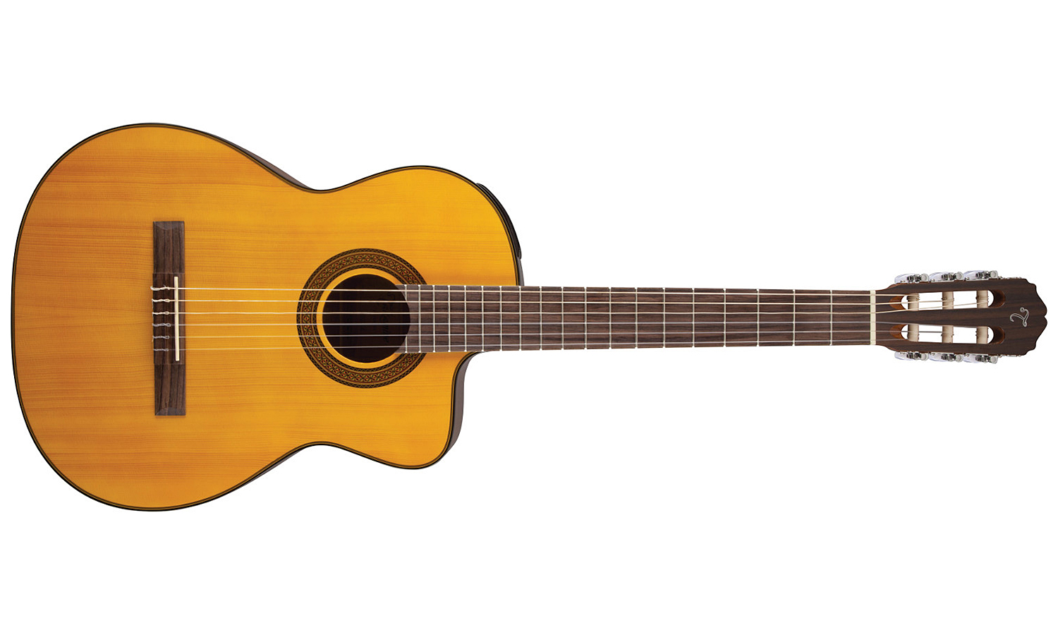 Takamine Gc3ce Nat Epicea Acajou Rw Tp-4t - Natural - Guitare Classique Format 4/4 - Variation 1