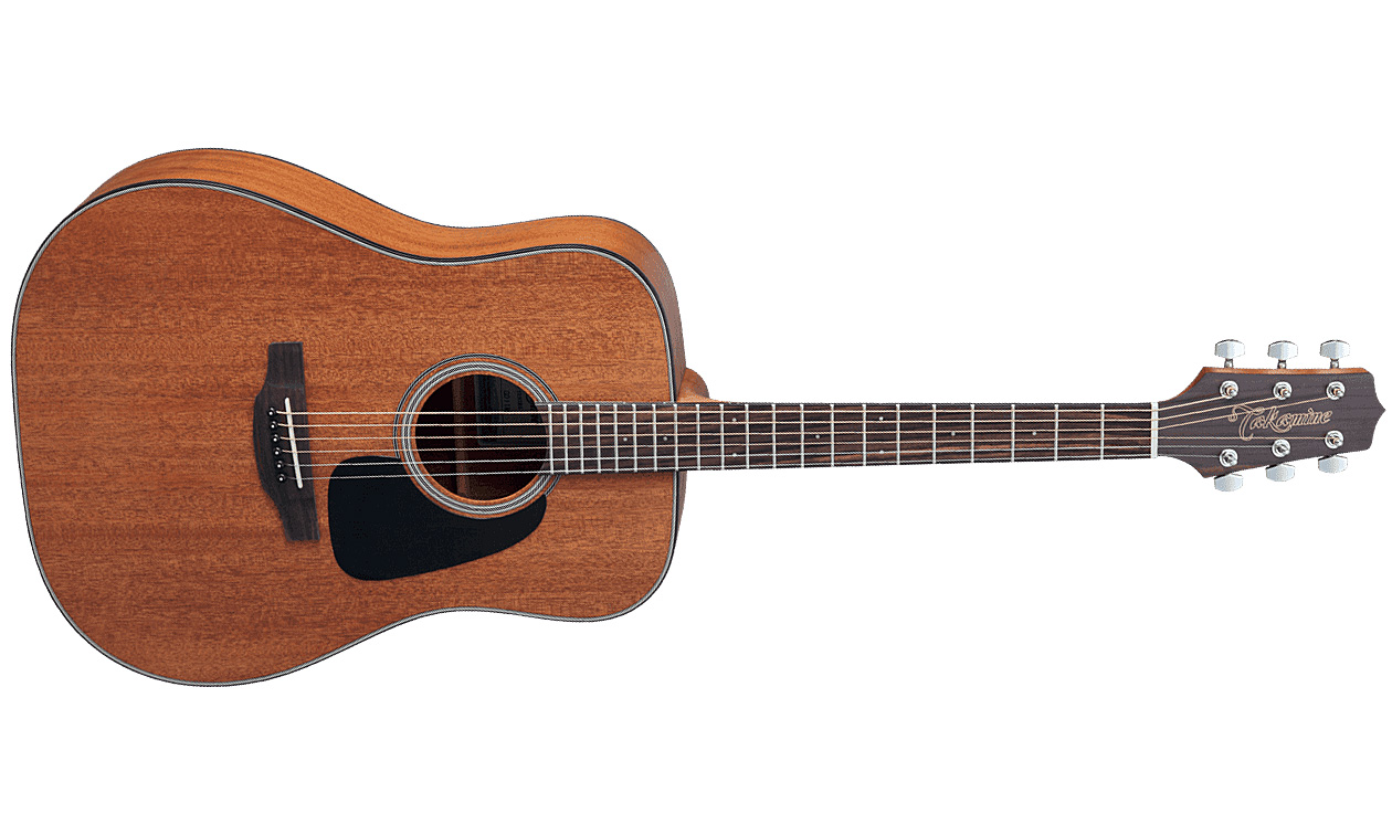 Takamine Gd11m Ns Dreadnought Tout Acajou Rw - Natural Mahogany Satin - Guitare Acoustique - Variation 1