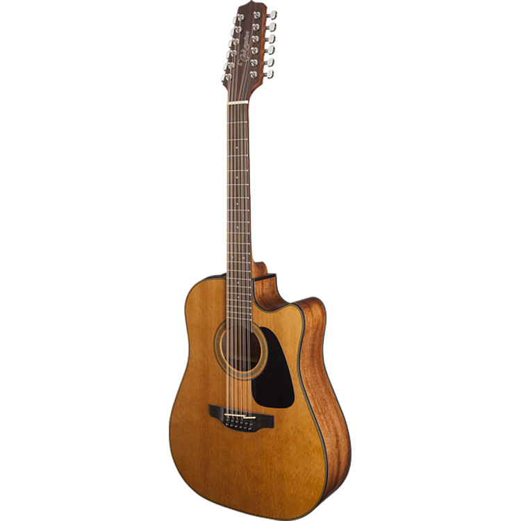 Takamine Gd30ce12 Nat Dreadnought Cw 12-cordes Epicea Acajou - Natural Gloss - Guitare Electro Acoustique - Variation 2