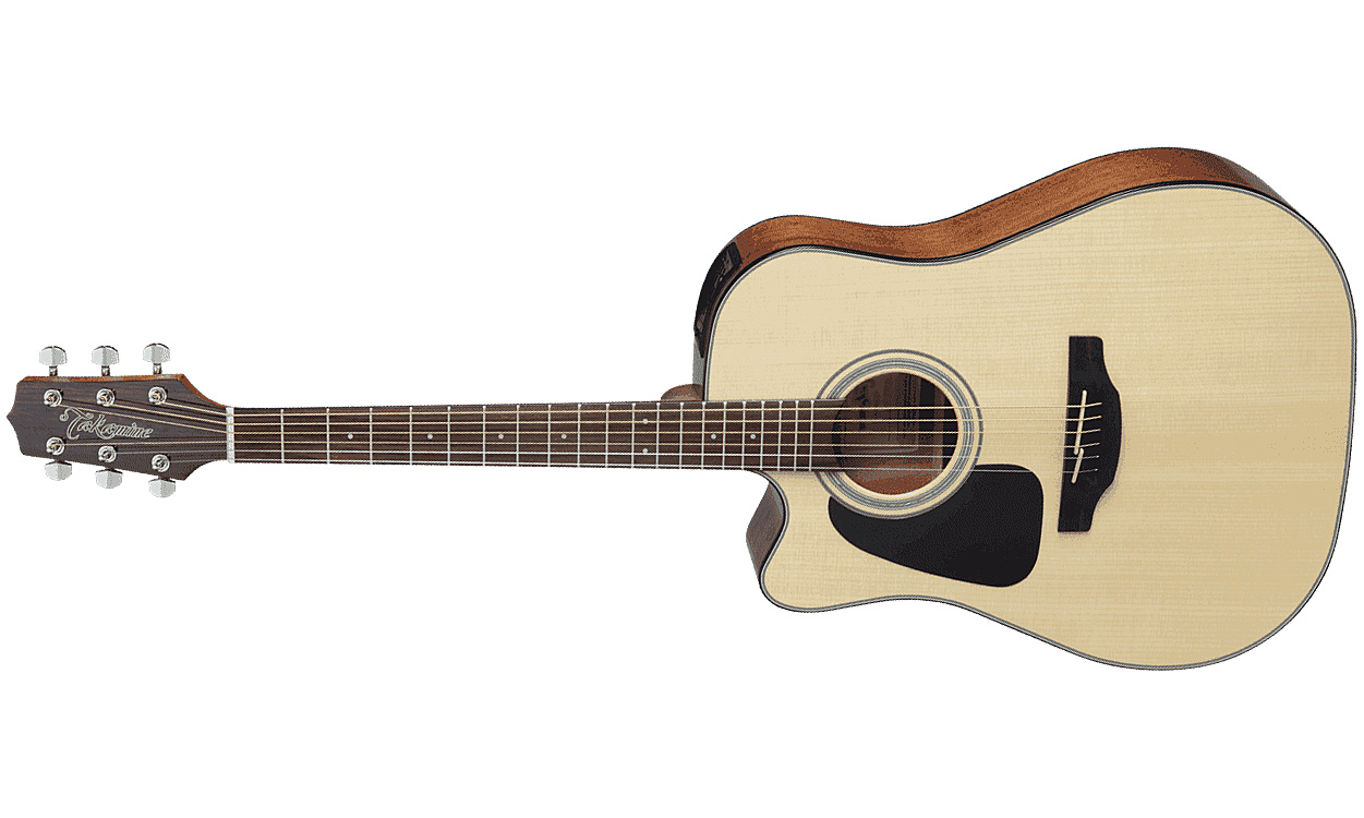 Takamine Gd30celh-nat Dreadnought Cw Gaucher Epicea Acajou - Natural Gloss - Guitare Electro Acoustique - Variation 1