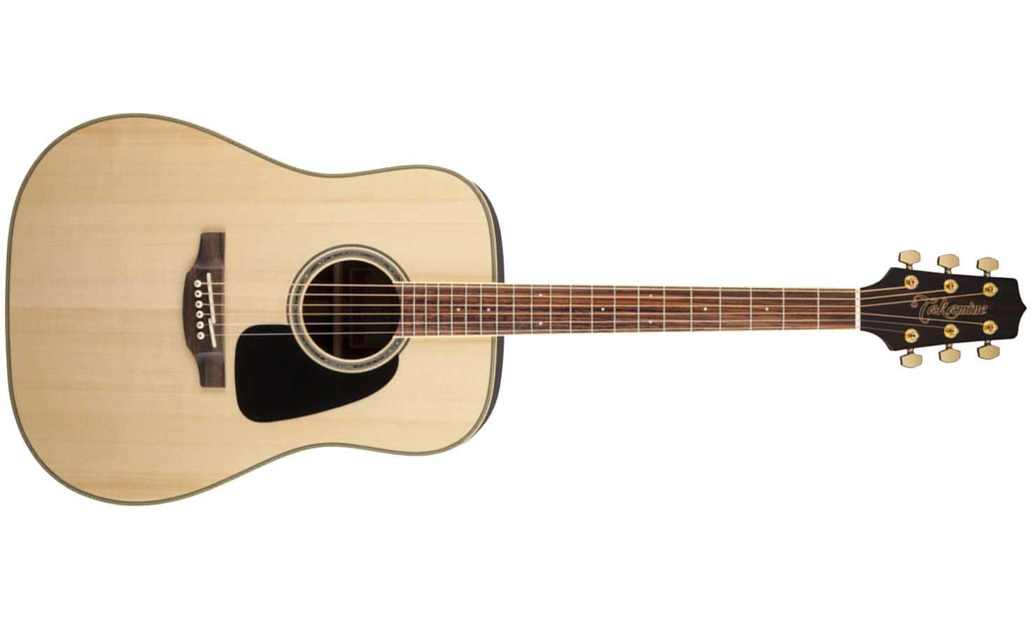Takamine Gd51-nat Dreadnought Epicea Palissandre - Gloss Natural - Guitare Acoustique - Variation 2