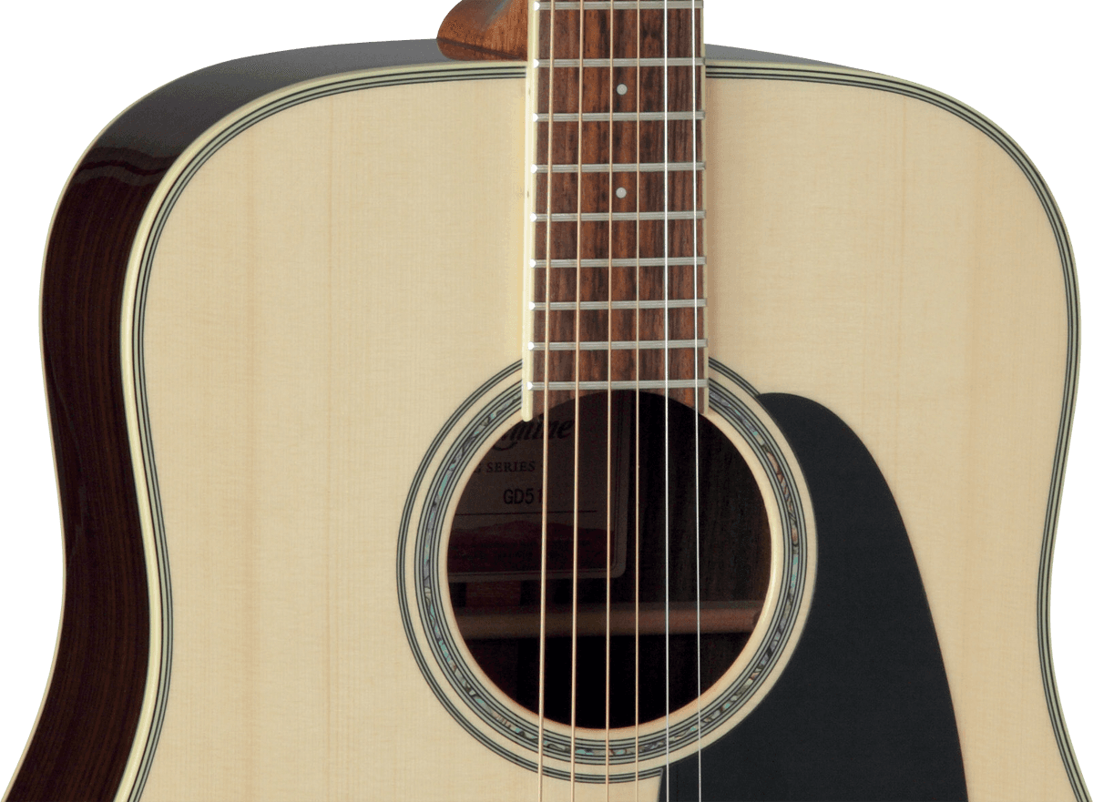 Takamine Gd51-nat Dreadnought Epicea Palissandre - Gloss Natural - Guitare Acoustique - Variation 3