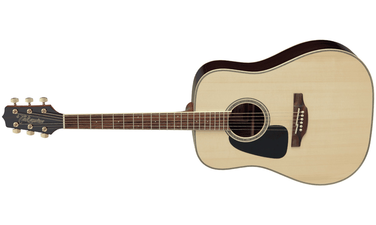 Takamine Gd51lh-nat Dreadnought Gaucher Epicea Palissandre - Natural Gloss - Guitare Acoustique - Variation 1