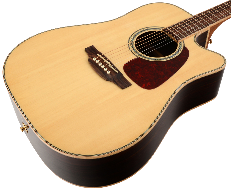 Takamine Gd71ce-nat Dreadnought Cw Epicea Palissandre - Natural Gloss - Guitare Electro Acoustique - Variation 2