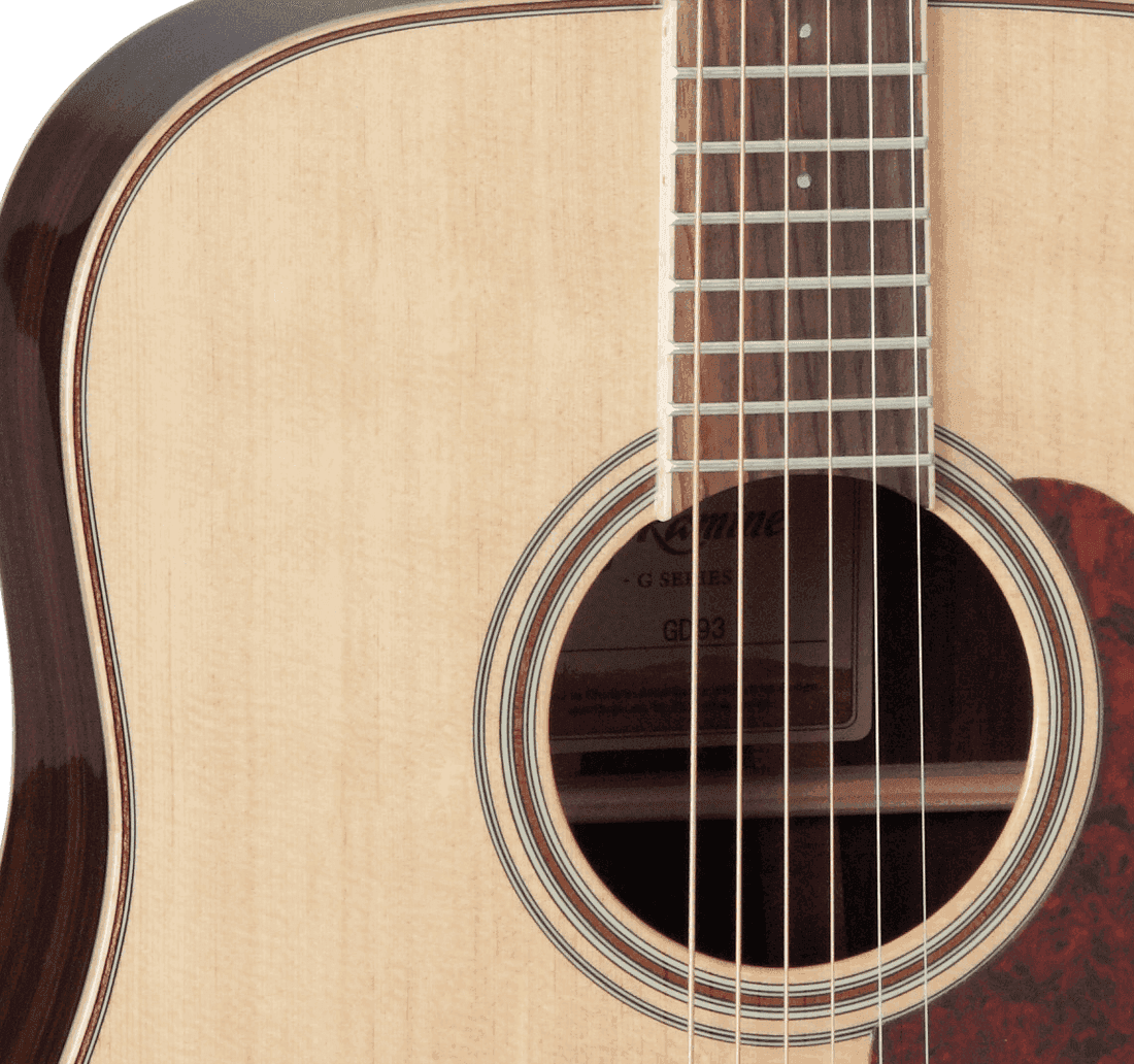 Takamine Gd93-nat Dreadnought Epicea Palissandre - Natural Gloss - Guitare Acoustique - Variation 3