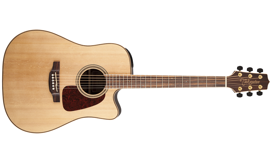 Takamine Gd93ce-nat Dreadnought Cw Epicea Palissandre - Natural Gloss - Guitare Electro Acoustique - Variation 1