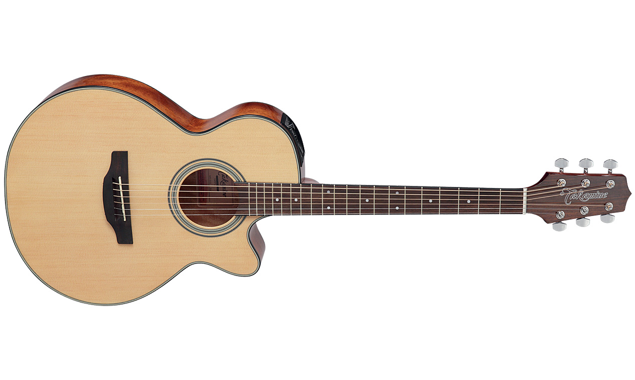 Takamine Gf15ce Nat Fxc Concert Cw Epicea Acajou Rw Tp-4t - Natural Gloss - Guitare Electro Acoustique - Variation 1