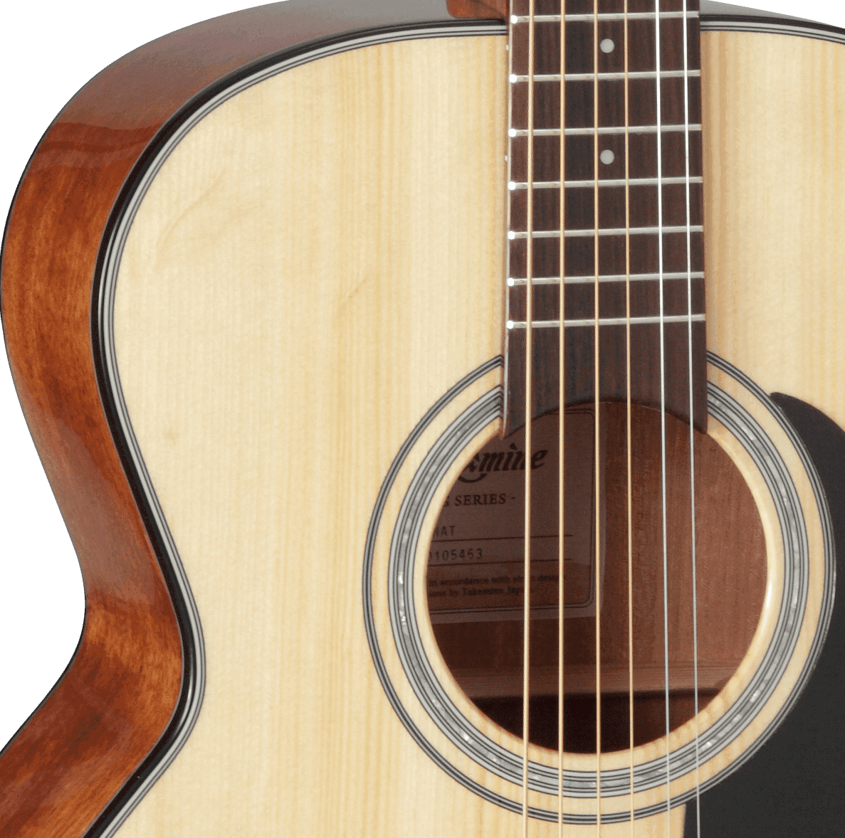 Takamine Gn30-nat Nex Grand Auditorium Epicea Acajou - Natural Gloss - Guitare Acoustique - Variation 4