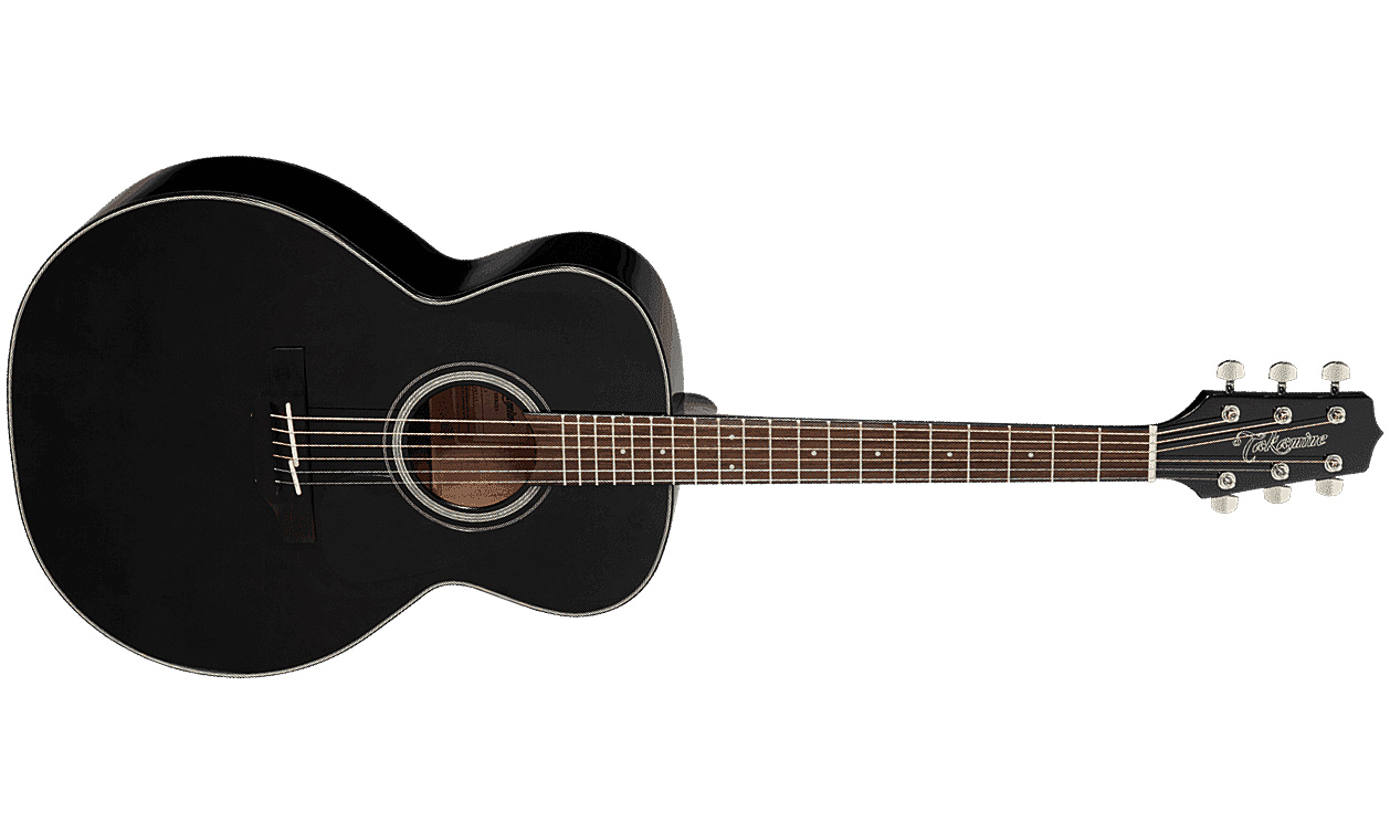 Takamine Gn30-blk Nex Grand Auditorium Epicea Acajou - Black Gloss - Guitare Electro Acoustique - Variation 4