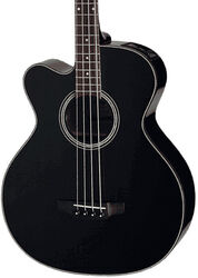 Basse acoustique Takamine GB30CELH-BLK (Gaucher) - Black gloss