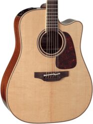 Guitare electro acoustique Takamine P4DC Pro Japan - Natural gloss