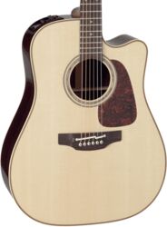 Guitare electro acoustique Takamine P5DC Pro Japan - Natural gloss