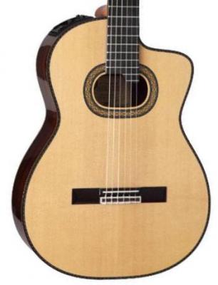 Guitare classique format 4/4 Takamine TH90 Hirade (Japan) - Natural gloss
