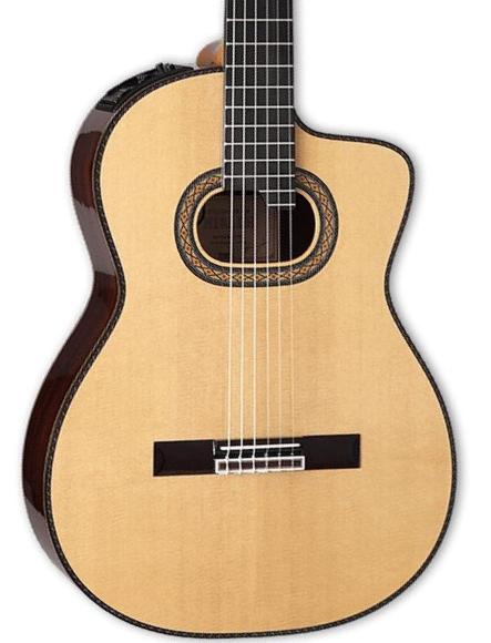 Guitare classique format 4/4 Takamine DH90 Hirade Japan - Natural
