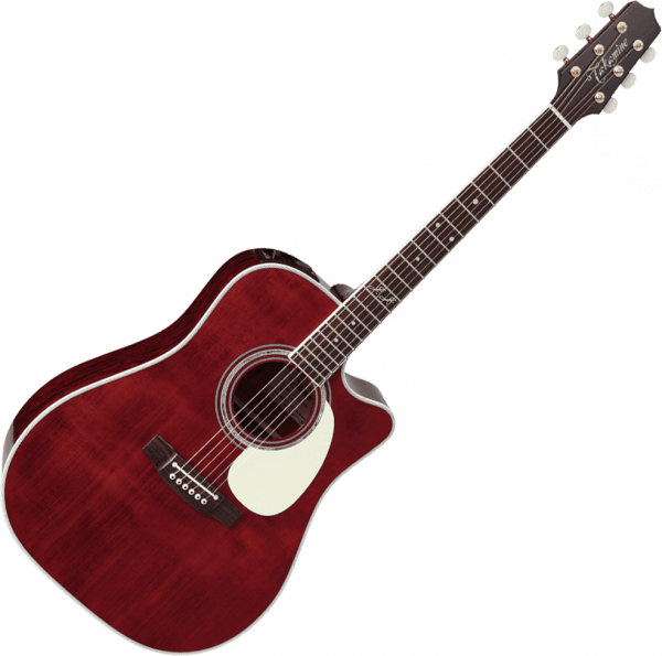 Takamine John Jorgenson JJ325SRC Japan - red satin gloss