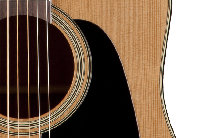 Takamine P1dc Pro Series Japan Dreadnought Cw Cedre Sapele - Natural Gloss - Guitare Electro Acoustique - Variation 2