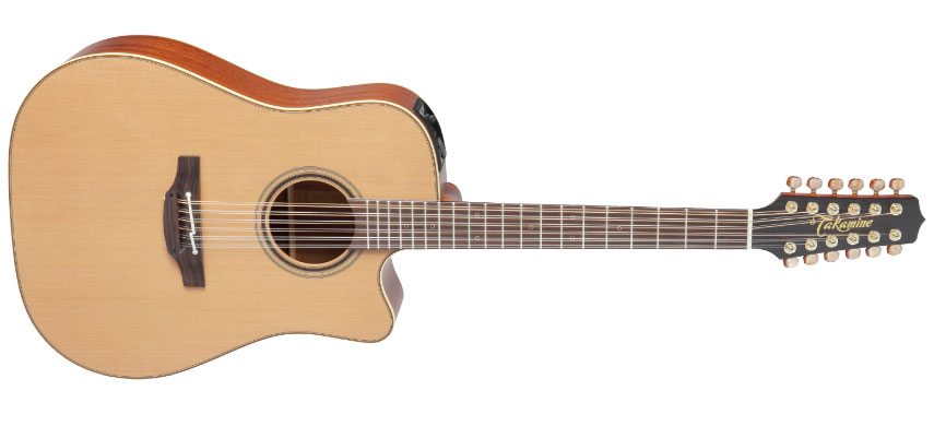 Takamine P3dc-12 Pro Jap Dreadnought Cw 12c Cedre Sapele Ct4bii - Naturel - Guitare Electro Acoustique - Variation 2