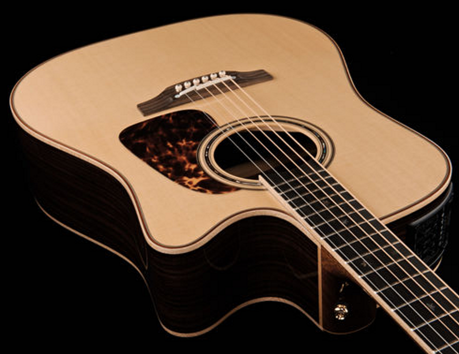 Takamine P7dc Pro Japan Dreadnought Cw Epicea Palissandre Ctp-3 - Natural - Guitare Electro Acoustique - Variation 2