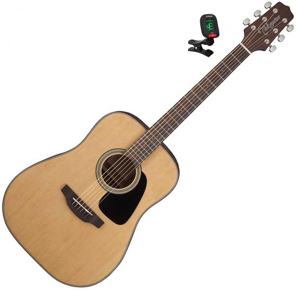 Guitare acoustique Takamine GD10-NS Pack (+accordeur) - Natural