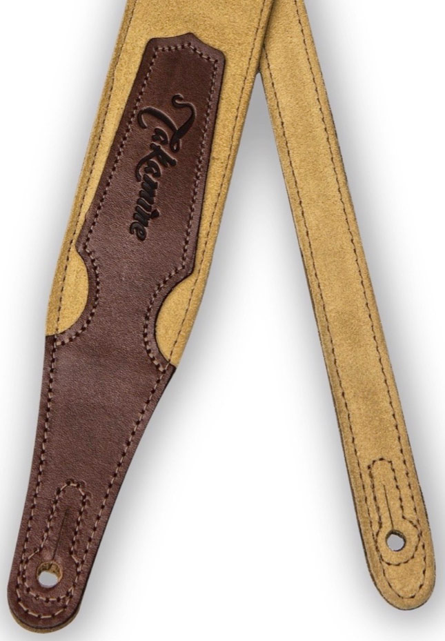 Takamine Suede Leather Guitar Strap 2 Pouces Cuir - Sangle Courroie - Variation 1