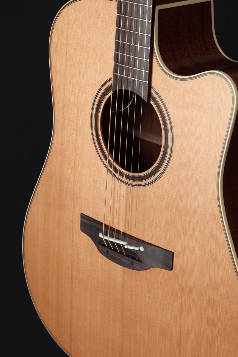 Takamine Tan10c-r Reissue Legacy Dreadnought Cw Cedre Sapele 2016 - Natural Satin - Guitare Acoustique - Variation 3